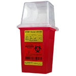 BD Nestable Sharps Container 1.5 Quarts Red thumbnail