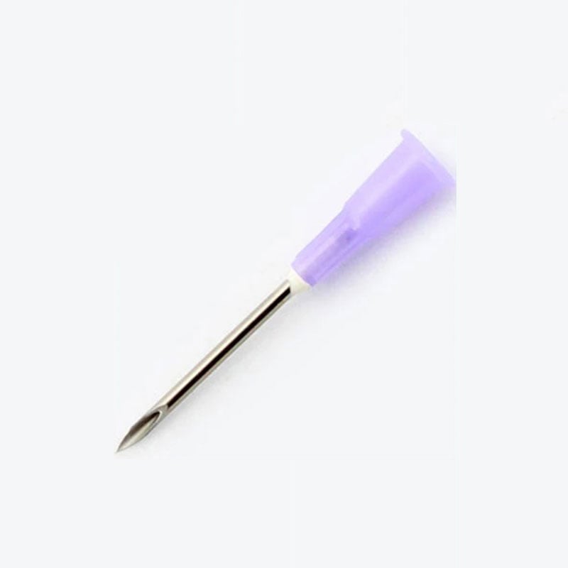 BD PrecisionGlide Hypodermic Needle 16 Gauge 1 inch Lavendar 100/bx