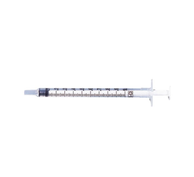 BD Tuberculin Slip-Tip Disposable Syringe, 1ml - 100ct