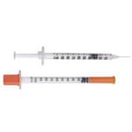 BD U-100 28G Insulin Syringe Micro-Fine IV Needle 1/2 inch 1ml 100ct thumbnail