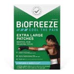 Biofreeze Pain Relieving Extra Large Patch Box of 4 thumbnail