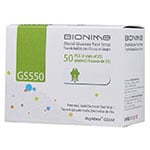 Bionime Rightest GS550 Blood Glucose Test Strips 50 Count thumbnail