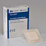 Covidien Border Foam Gentle Adhesion Dressing 3.25x3.25 10ct thumbnail