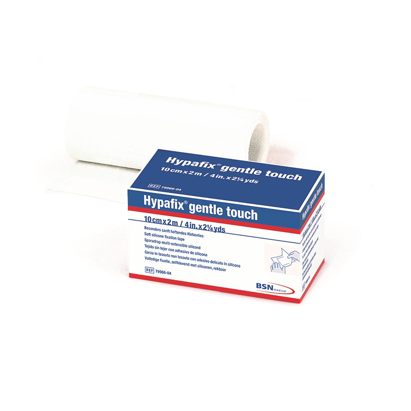 BSN Hypafix Gentle Touch Soft Silicone Tape 4 inch x 2.25 yards ADW Diabetes