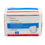Cardinal Health SM/MED Sure Care Super Underwear Case of 72 thumbnail