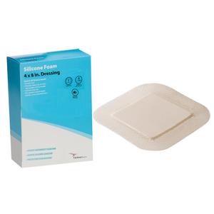 Cardinal Health BFM48 Silicone Bordered Foam Dressing Box of 5