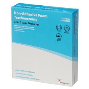 Cardinal Health Adhesive Foam Tracheostomy Dressing Box of 5