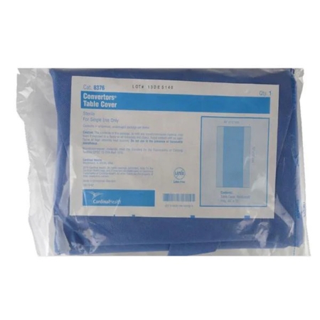 Cardinal Health Standard Back Table Cover 44x75 Inch Case of 22