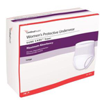 Cardinal Health Women's Large Max Absorbency Underwear Case of 72 thumbnail