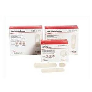 Cardinal Health Sheer Plastic Adhesive Bandage 3/4in x 3in 100ct
