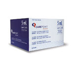 CarePoint Precision 5mL Luer Lock Syringes 100ct thumbnail