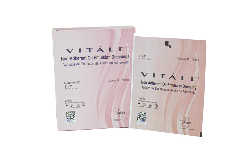 CellEra Protege Oil Emulsion Gauze 3x3 inch Box of 50