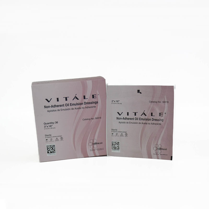 CellEra Protege Oil Emulsion Gauze 3x16 inch Box of 36