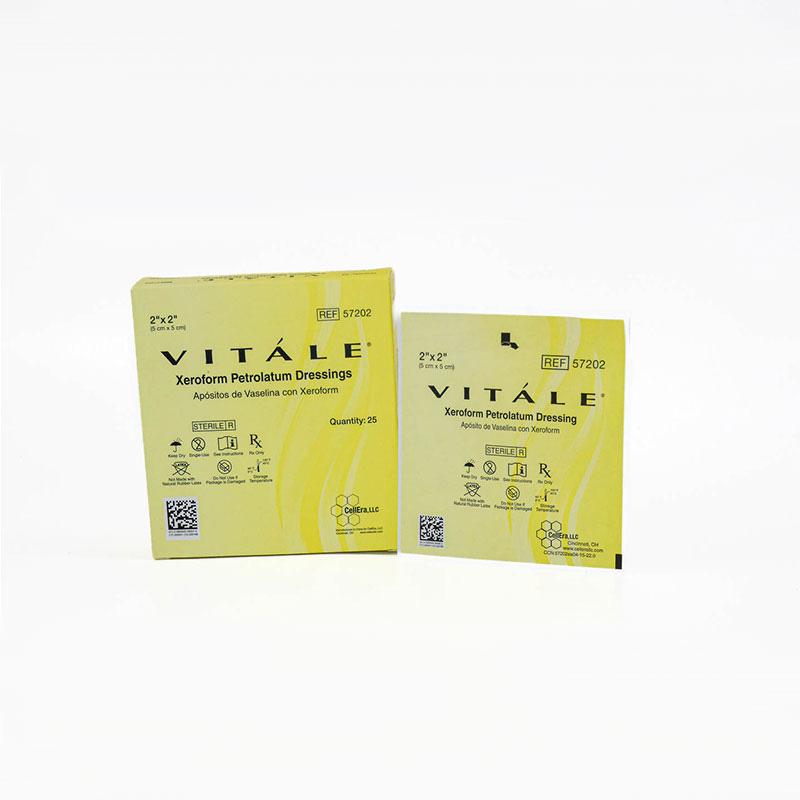 CellEra Protege Xeroform Gauze 2x2 inch Box of 25