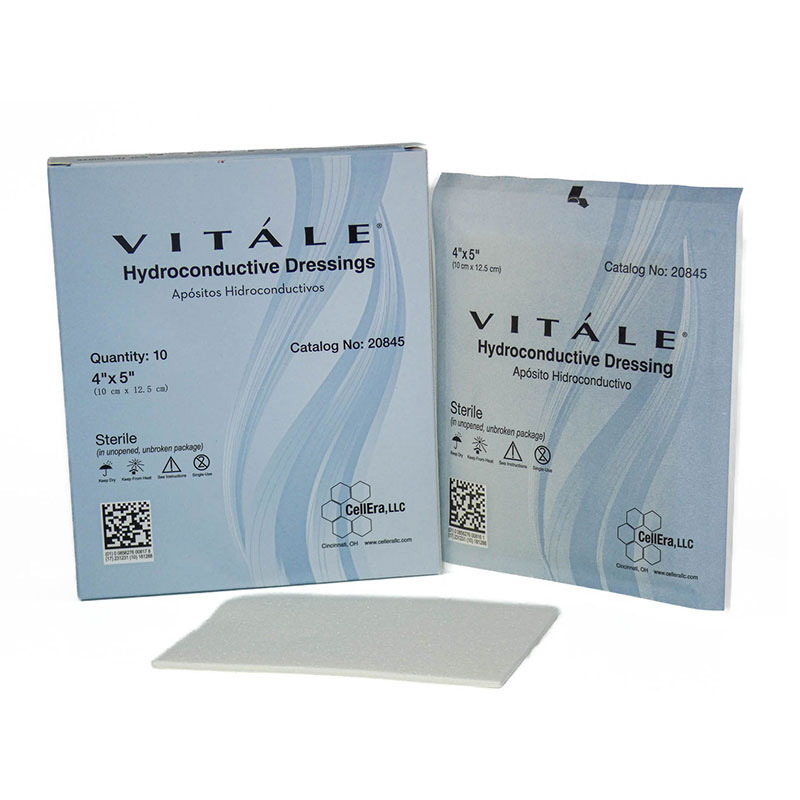 CellEra Vitale Hydroconductive Dressing 4x5 inch Box of 10