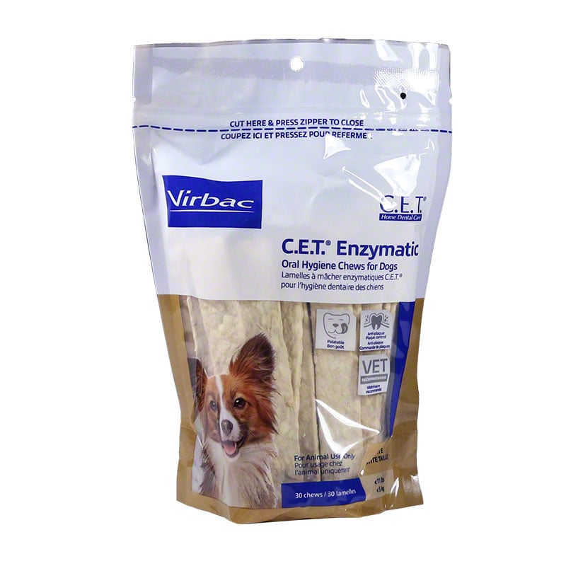 CET Enzymatic Oral Hygiene Chews for Dogs Petite 30 ADW Diabetes