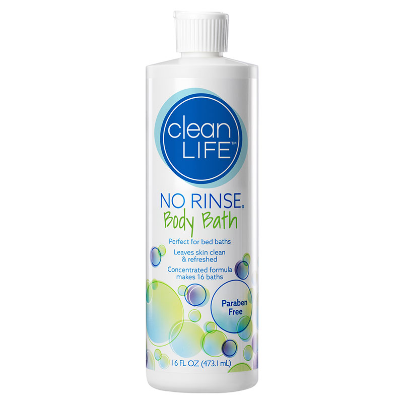 CleanLife No-Rinse Body Bath 16oz Concentrated Formula