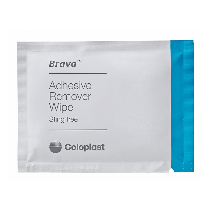Coloplast Brava Latex-Free Adhesive Remover Wipes 120115 30/bx
