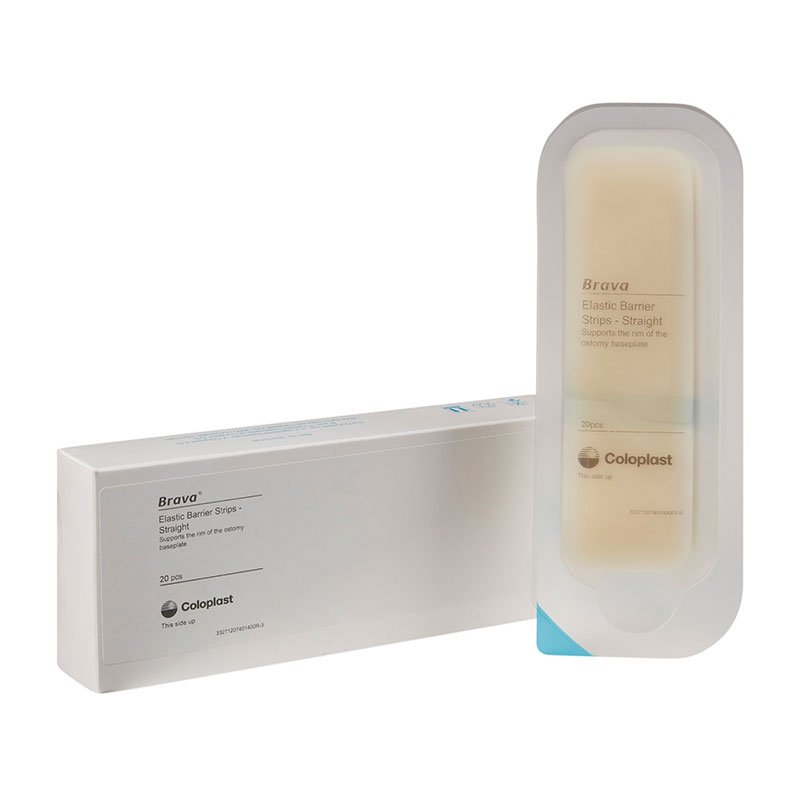 Coloplast Brava Elastic Barrier Strip Straight - 20ct