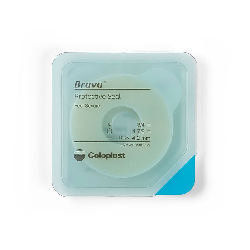 Coloplast Brava Protective Seal Thick 0.75 inch Starter Hole Box of 10