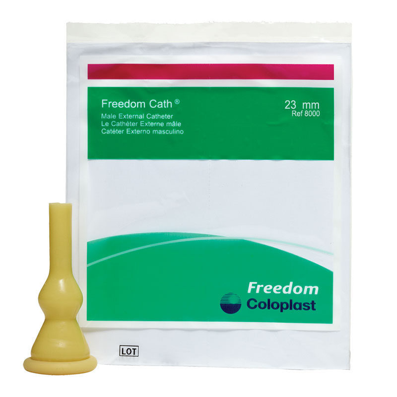 Coloplast Male External Freedom Catheter 23mm, 100ct - Small