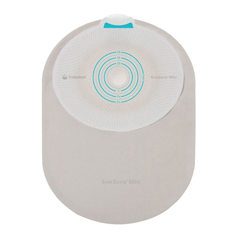 Coloplast Mio 1-Piece Closed Pouch Maxi with Inspection Window 1.5625-2.125 inch Box of 30