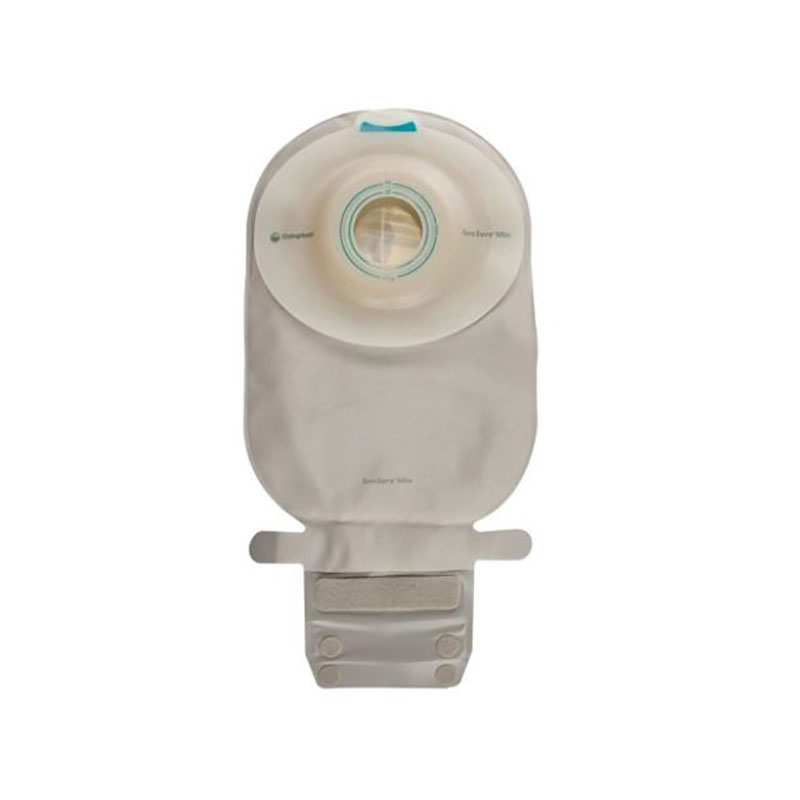 Coloplast Mio 1-Piece EasiClose Deep Convex Maxi Opaque Pre-cut 1.125 inch Box of 10