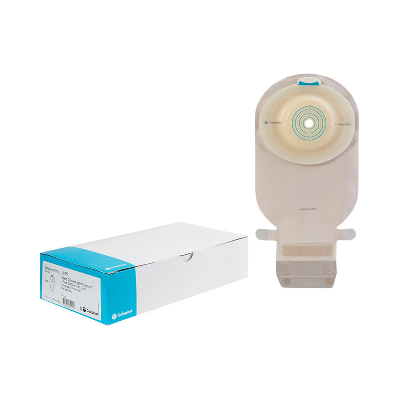 Coloplast Mio 1-Piece EasiClose Deep Convex Maxi Trans Cut-to-fit 0.375-1.6875 inch Box of 10