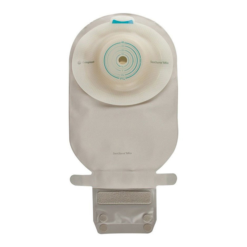 Coloplast Mio 1-Piece EasiClose Soft Convex Maxi Trans Cut-to-fit 0.625-1.3125 inch Box of 10