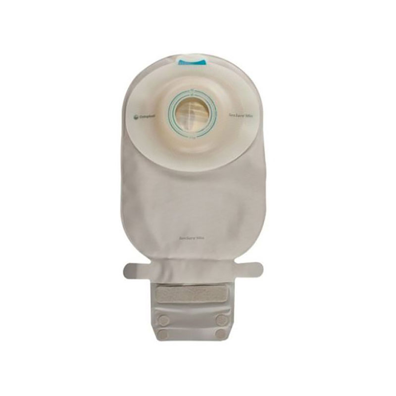 Coloplast Mio 1-Piece Urostomy Pouch Convex Light Midi Opaque Cut-to-fit 0.375-0.875 inch Box of 10