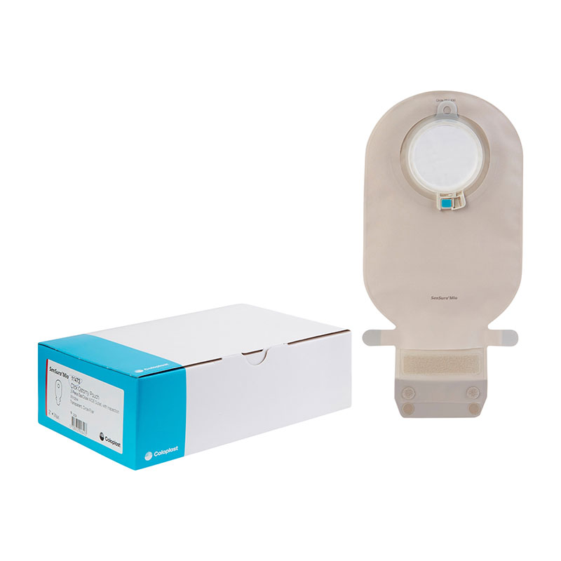 Coloplast Mio Click EasiClose Drainable Pouch Maxi Trans 50mm Box of 10