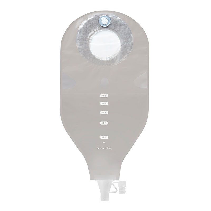 Coloplast Sensura Mio Click 2-Piece High Output with Tap Outlet Blue Box of 10