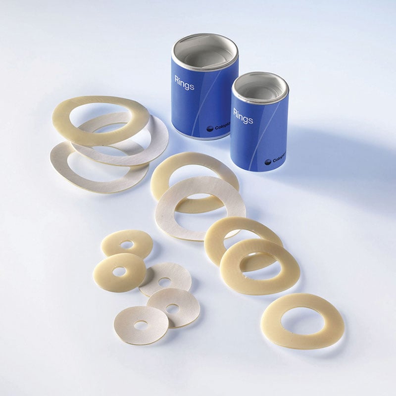 Coloplast Latex-Free Skin Barrier Rings 3/8 Inch 10mm 2310 30/bx