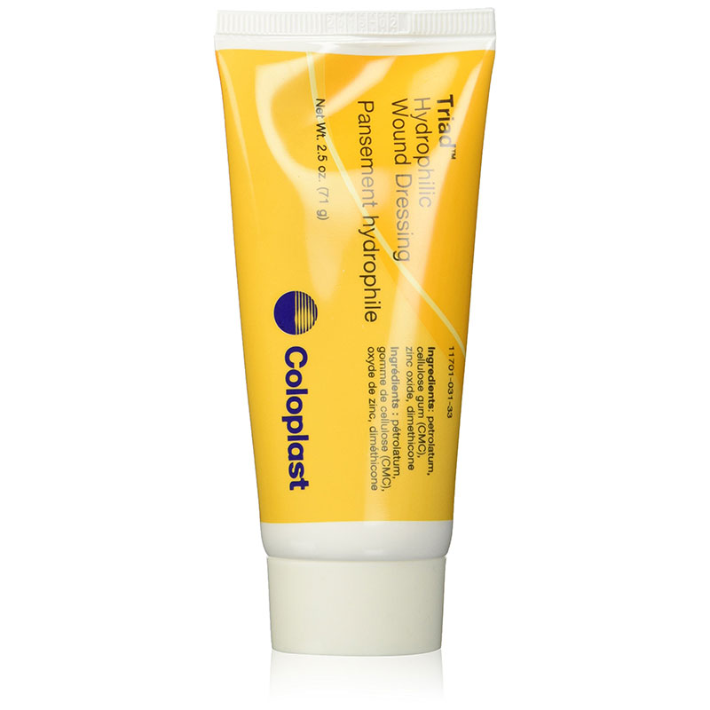 Coloplast Triad Hydrophilic Wound Dressing 2.5oz