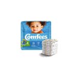 Comfees Baby Diapers-Size 4 Case of 124 thumbnail