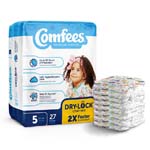 Comfees Baby Diapers-Size 5 Case of 108 thumbnail