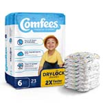Comfees Baby Diapers-Size 6 Case of 92 thumbnail