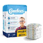Comfees Baby Diapers-Size 7 Case of 80 thumbnail