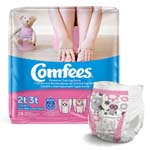 Comfees Girl Training Pants-Size 2T-3T Case of 156 thumbnail