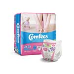 Comfees Girl Training Pants-Size 2T-3T Package of 26 thumbnail