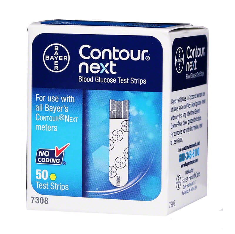 Bayer Contour NEXT Test Strips box of 50