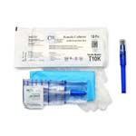 Convatec Cure Twist Intermittent Catheter With Insertion Kit 6 inch 10 FR Box of 30 thumbnail