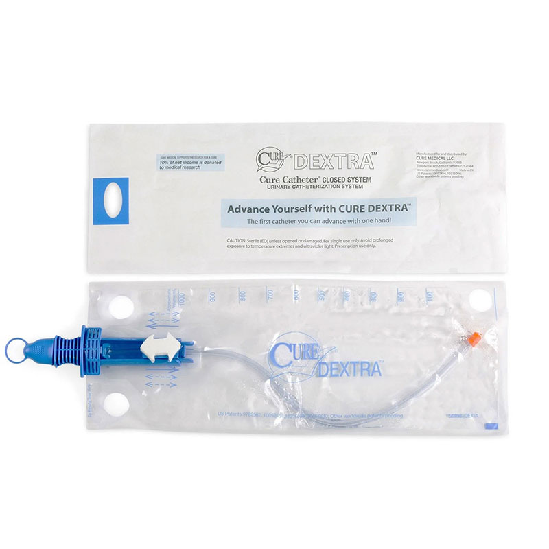 Convatec Dextra Cure Catheter Closed System Kit 12 FR Case of 90