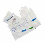 Convatec GentleCath Hydrophilic Catheter Male With Water Sachet & Kit 18 FR 15.7 inch Box of 10 thumbnail