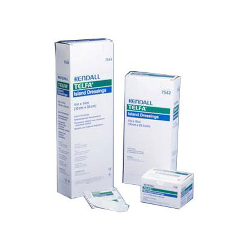 Covidien TELFA Adhesive Island Dressing 2 x 3.75 ADW Diabetes