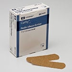 Covidien Curity Fabric Adhesive Bandage 1x3 50ct Pack of 3 thumbnail
