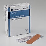 Covidien Curity Plastic Adhesive Bandage Rectangle .75x3 3600ct thumbnail