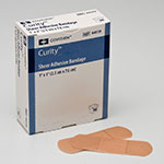 Covidien Curity Sheer Plastic Adhesive Bandage 1x3 - 50ct Pack of 3 thumbnail