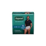 Depend Men's Fit-Flex Max Large Package of 17 thumbnail