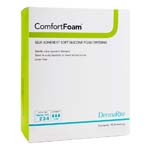 DermaRite ComfortFoam Silicone Foam Non-Border Dressing 4x8 inch Box of 5 thumbnail